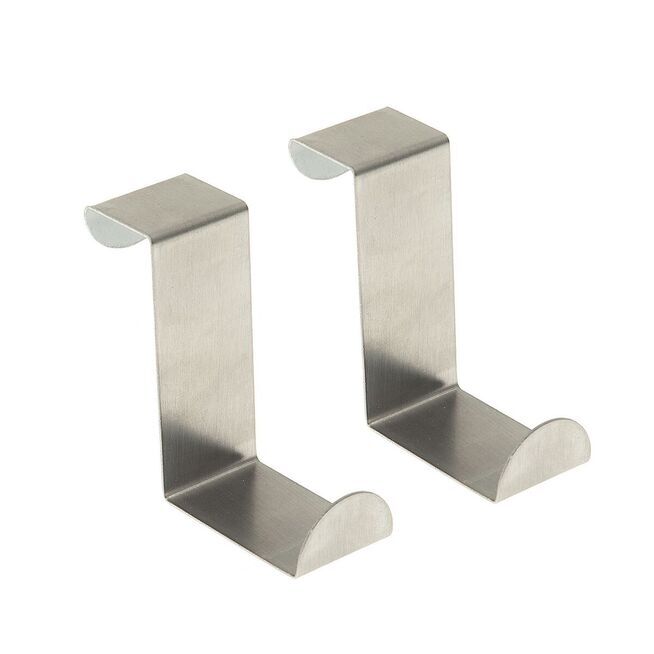 Набор крючков надверных, 2шт, металл/50/10