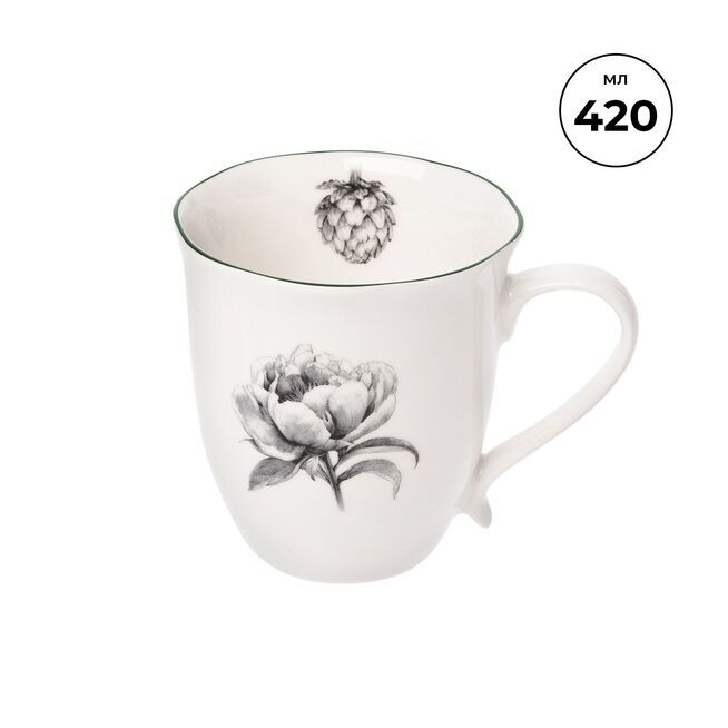 Кружка "Флорес", 420 мл/48/6