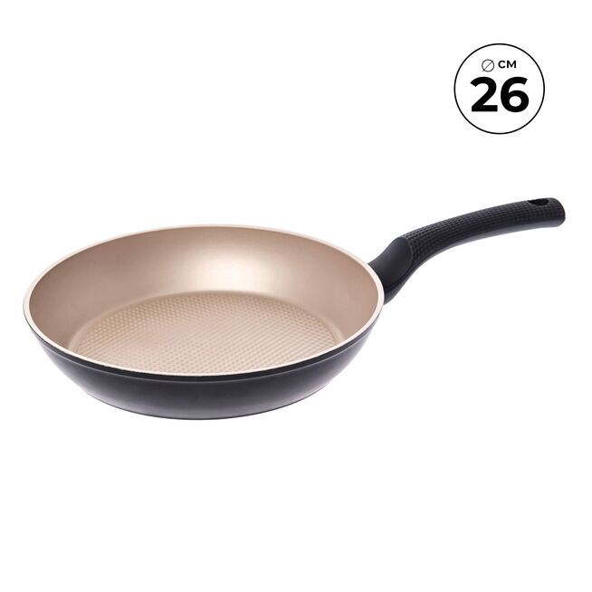 Сковорода Home Queen "Прайм Гриль" с эффектом гриля, индукция, D 26 см/6