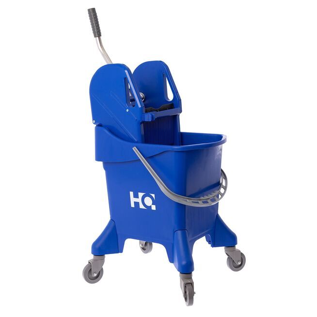 Тележка одноведерная с универсальным отжимом, синяя, 31 л HQ Profiline /1