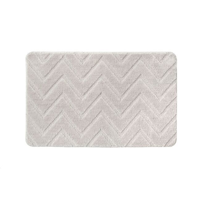 Коврик интерьерный 50*80 см, "Зигзаг", микрофибра/10
