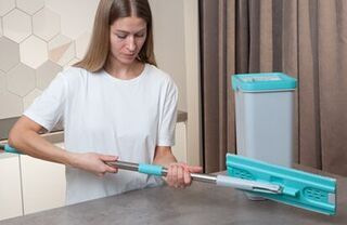 Обновление товарной матрицы: новая швабра с отжимом «Для любимого дома» 