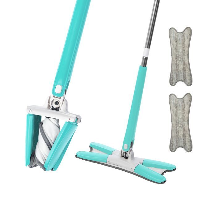 Швабра с бесконтактным отжимом насадки "ИксТвист", с 2 доп.насадками, You'll love /6/1