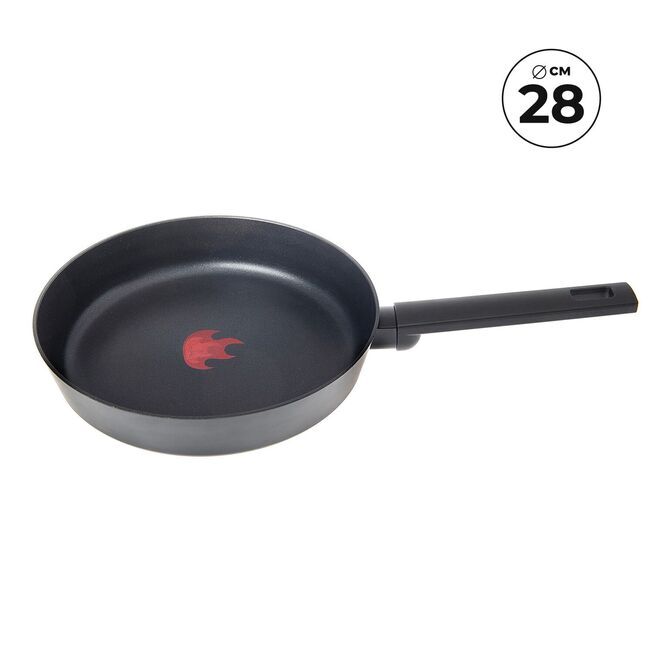 Сковорода Home Queen RED HOT с антипригарным покрытием, индукция, D 28см/6