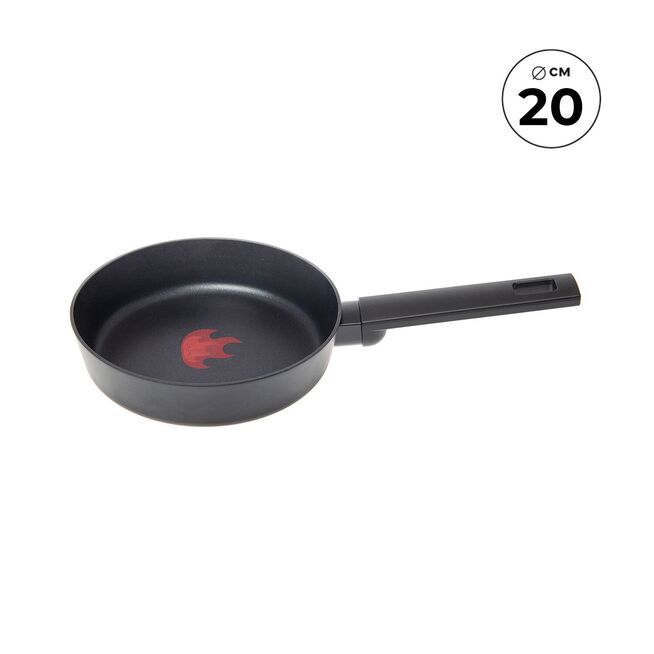 Сковорода Home Queen RED HOT с антипригарным покрытием, индукция, D 20см/6