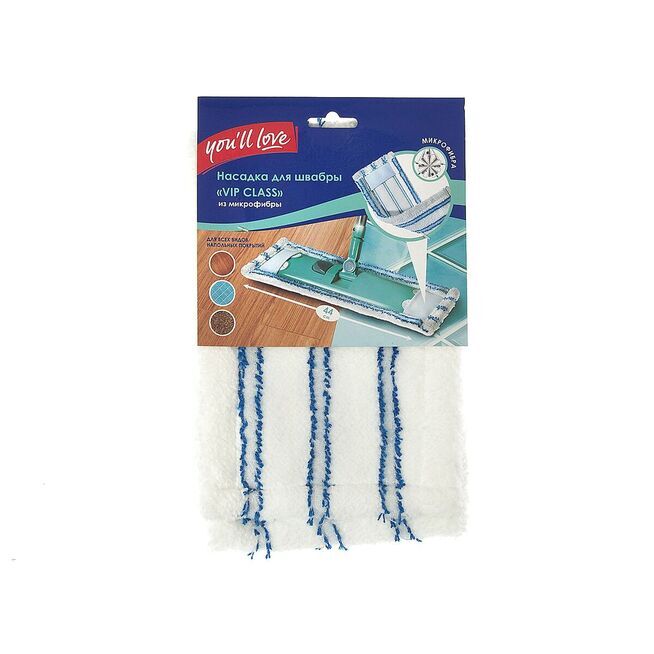Насадка для швабры VIP Class You'll LOVE из микроволокна 24/6