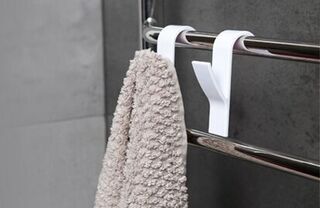 Новинка для хранения: крючок для полотенцесушителя и батареи